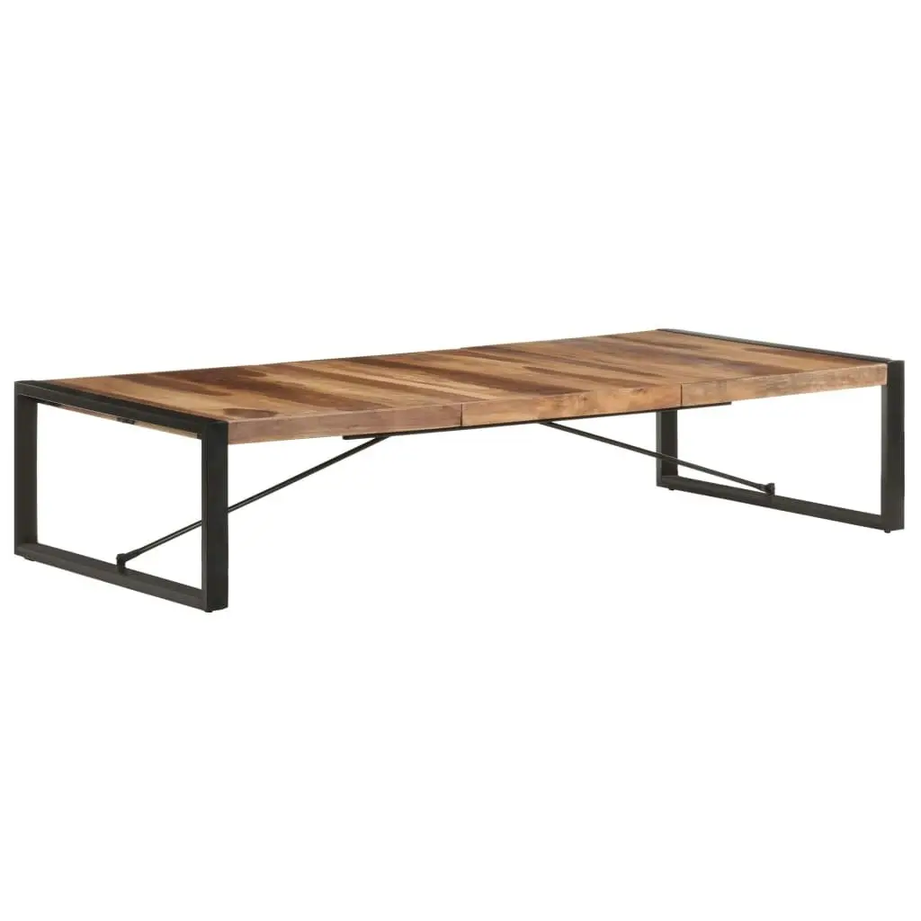 Coffee Table 180x90x40 cm Solid Wood with Sheesham Finish 321590