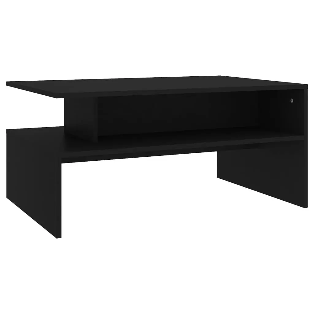 Coffee Table Black 90x60x42.5 cm Engineered Wood 803255