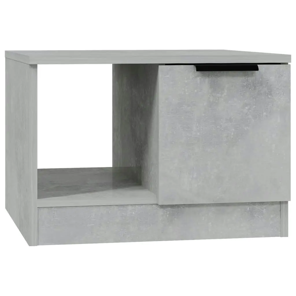 Coffee Table Concrete Grey 50x50x36 cm Engineered Wood 811344