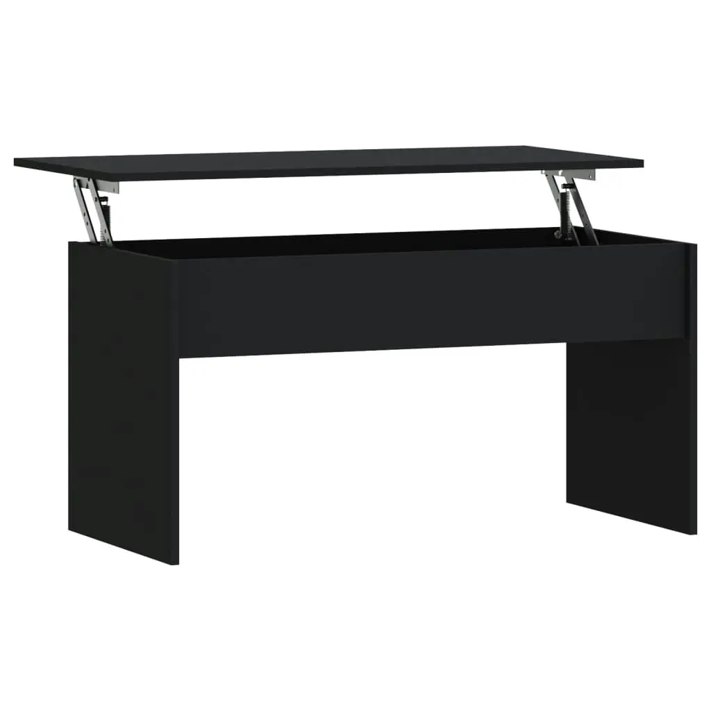 Coffee Table Black 102x50.5x52.5 cm Engineered Wood 809630