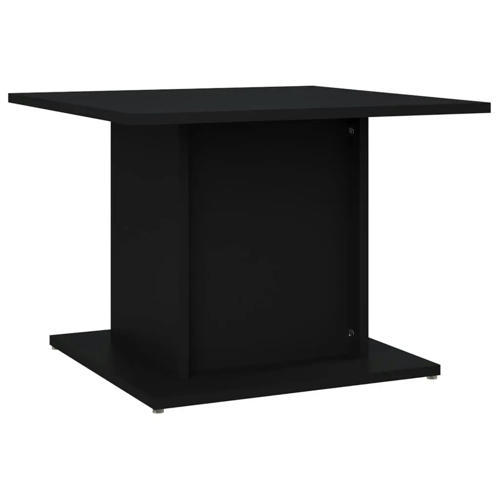 Coffee Table Black 55.5x55.5x40 cm Engineered Wood 810317