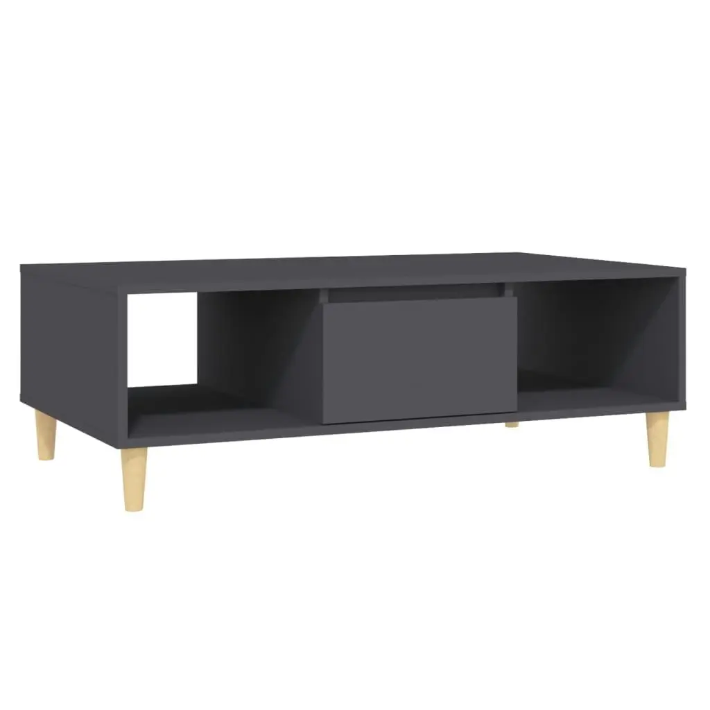 Coffee Table Grey 103.5x60x35 cm Engineered Wood 806015