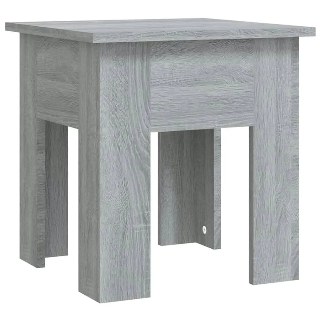 Coffee Table Grey Sonoma 40x40x42 cm Engineered Wood 813072