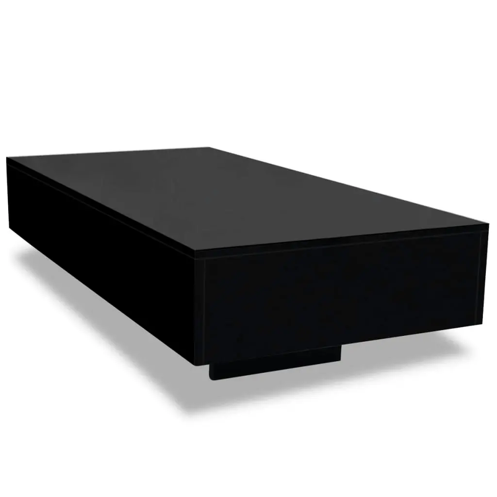 Coffee Table High Gloss Black 244023