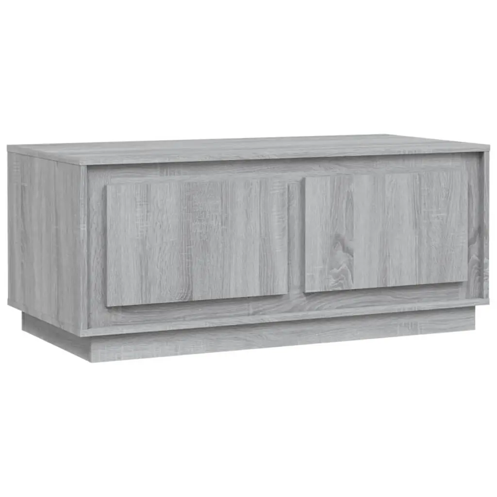 Coffee Table Grey Sonoma 102x50x44 cm Engineered Wood 819882