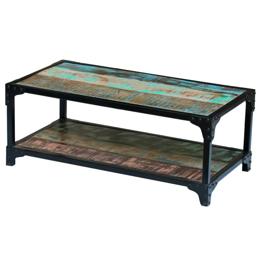 Coffee Table Solid Reclaimed Wood 243272