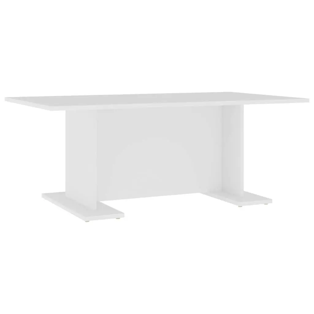 Coffee Table White 103.5x60x40 cm Engineered Wood 806840