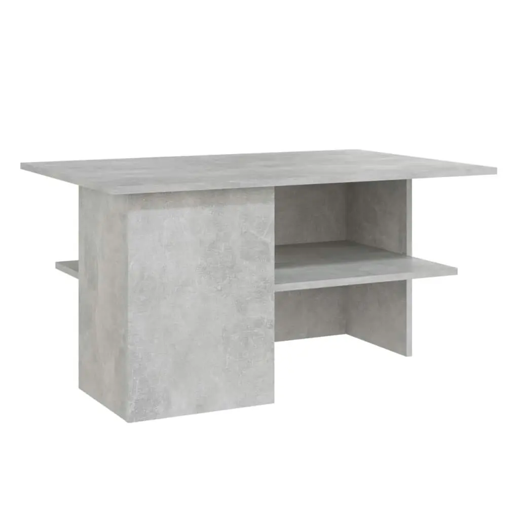 Coffee Table Concrete Grey 90x60x46.5 cm Engineered Wood 806853