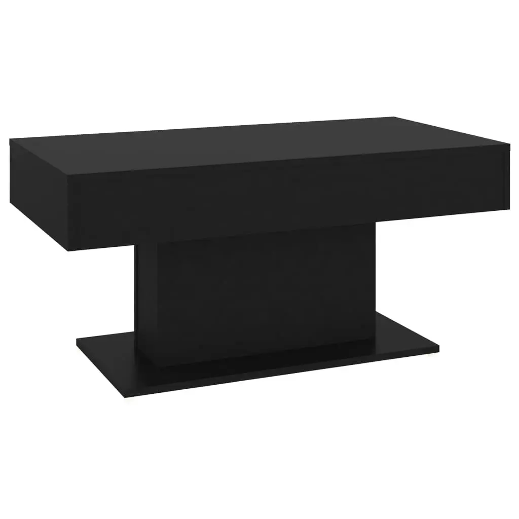 Coffee Table Black 96x50x45 cm Engineered Wood 806832