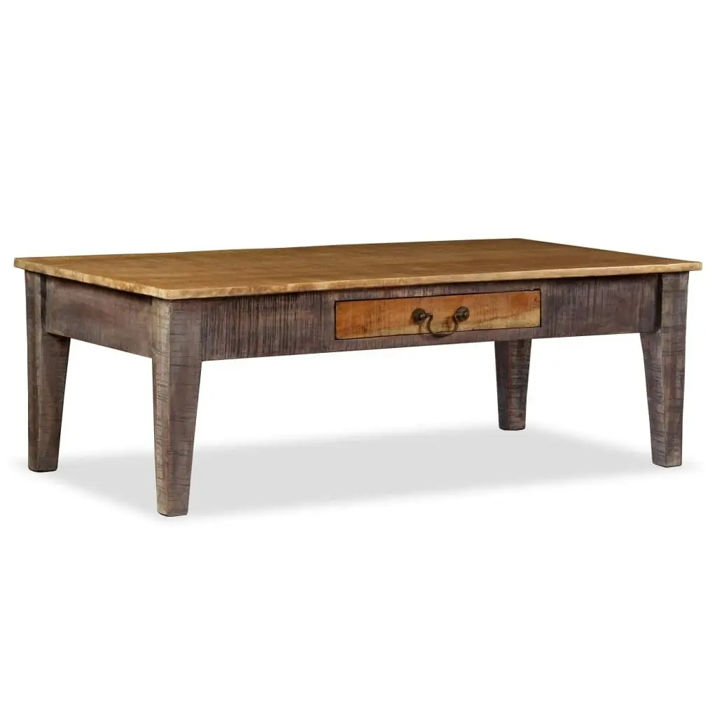 Coffee Table Solid Wood Vintage 118x60x40 cm 244968