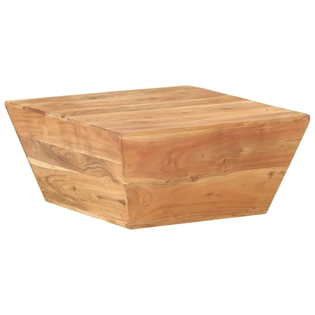 Coffee Table V-shape 66x66x30 cm Solid Acacia Wood 320388