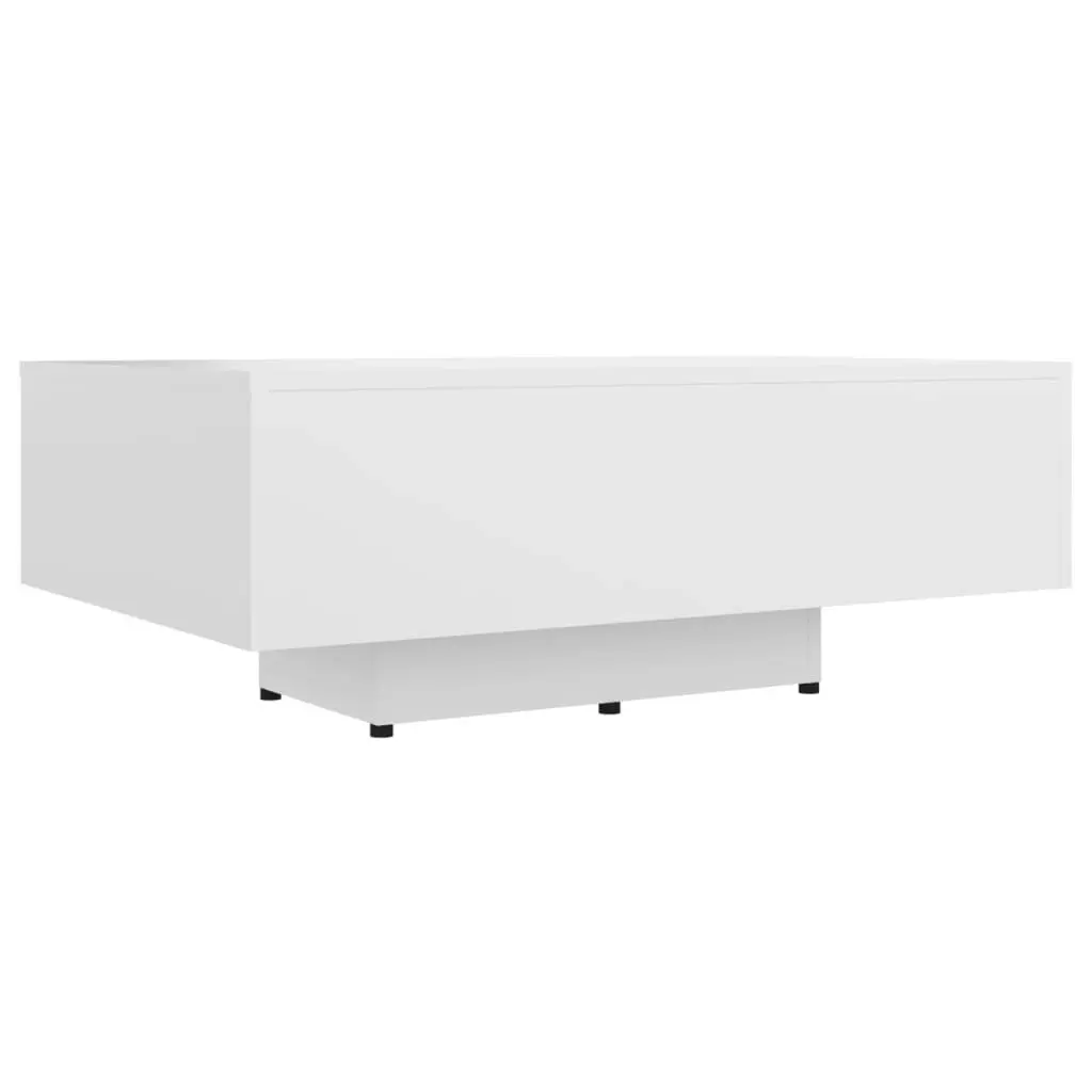 Coffee Table White 85x55x31 cm Engineered Wood 803380