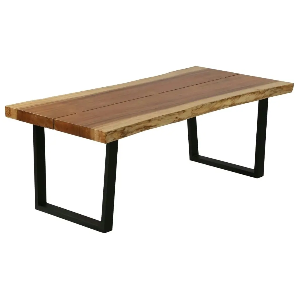 Coffee Table Solid Suar Wood 102x56x41 cm 245503