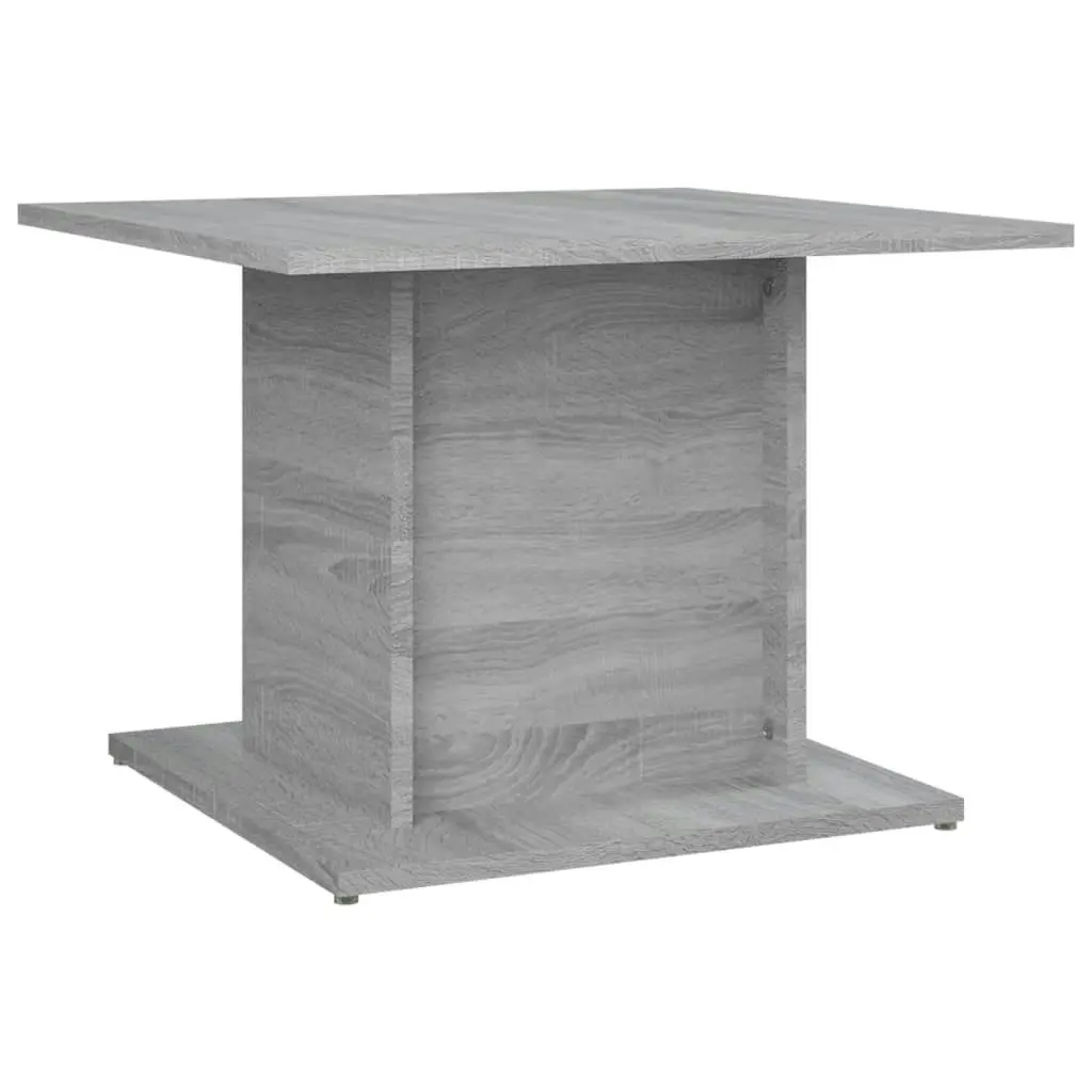 Coffee Table Grey Sonoma 55.5x55.5x40 cm Engineered Wood 813096