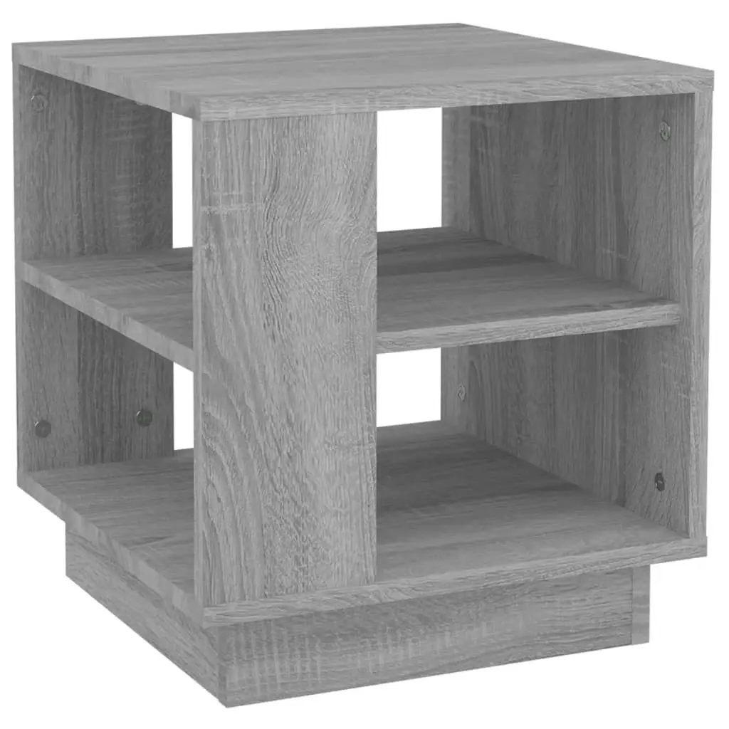 Coffee Table Grey Sonoma 40x40x43 cm Engineered Wood 813090