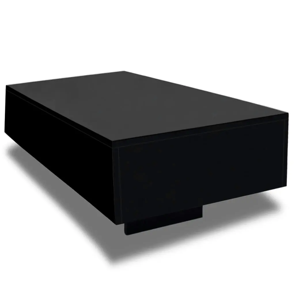 Coffee Table High Gloss Black 244024