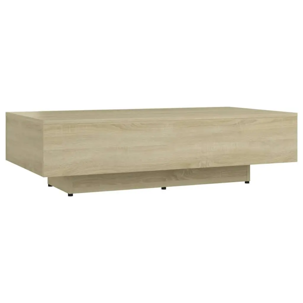 Coffee Table Sonoma Oak 100x49.5x31 cm Engineered Wood 803392