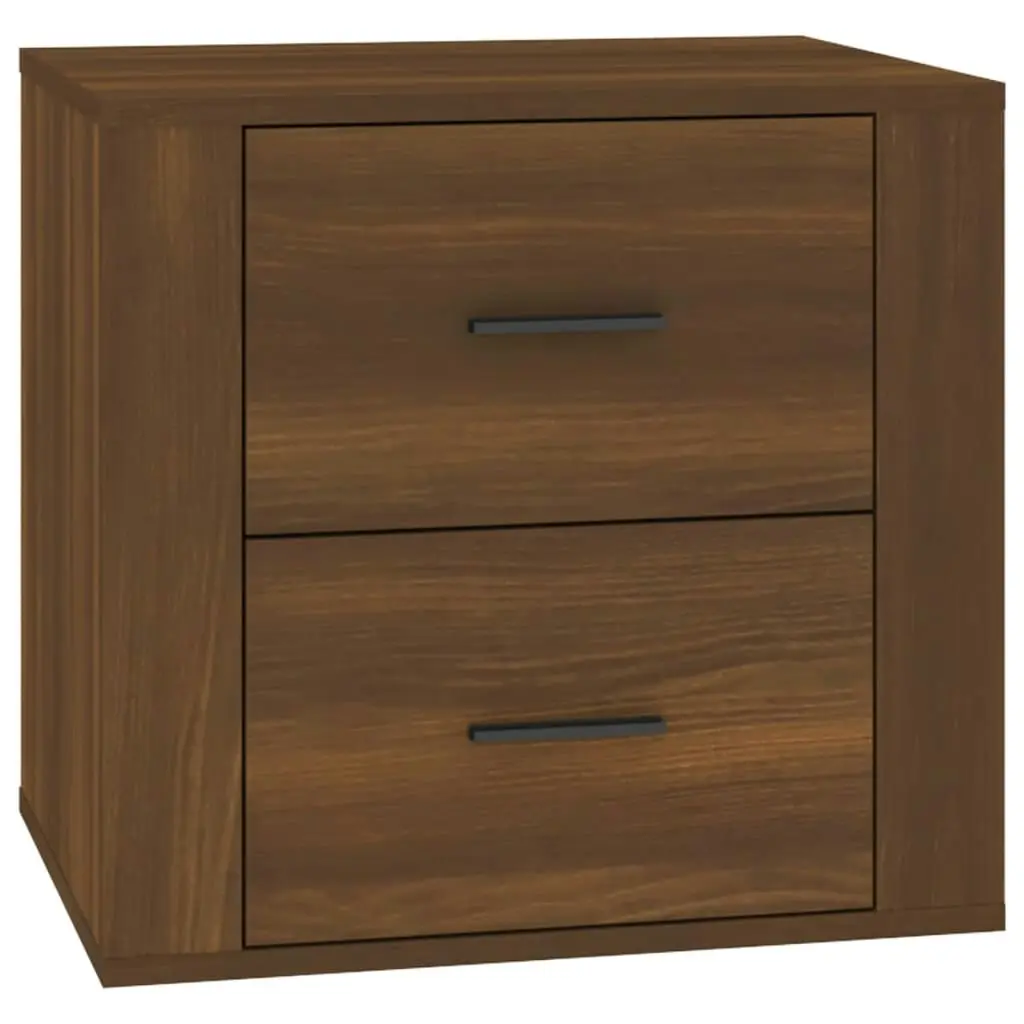 Bedside Cabinet Brown Oak 50x39x47 cm 816711