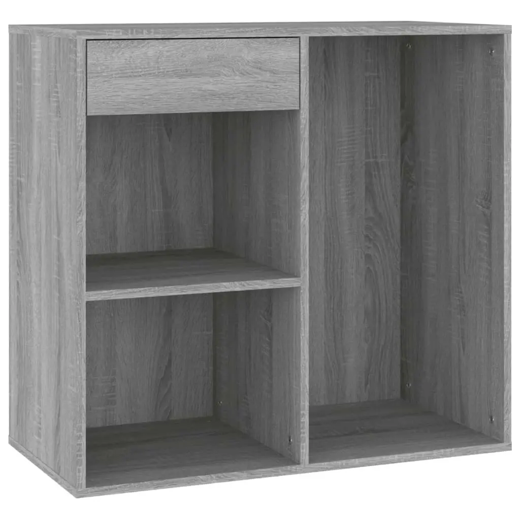 Cosmetic Cabinet Grey Sonoma 80x40x75 cm Engineered Wood 820503