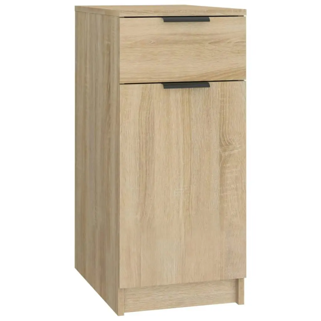 Desk Cabinet Sonoma Oak 33.5x50x75 cm Engineered Wood 811505