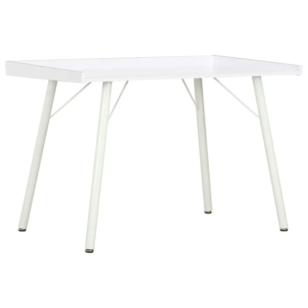 Desk White 90x50x79 cm 20269