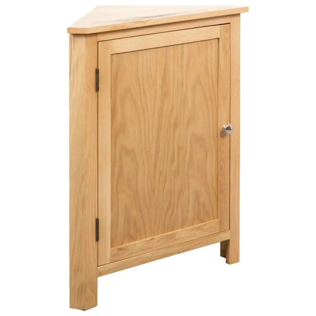 Corner Cabinet 59x45x80 cm Solid Oak Wood 247040