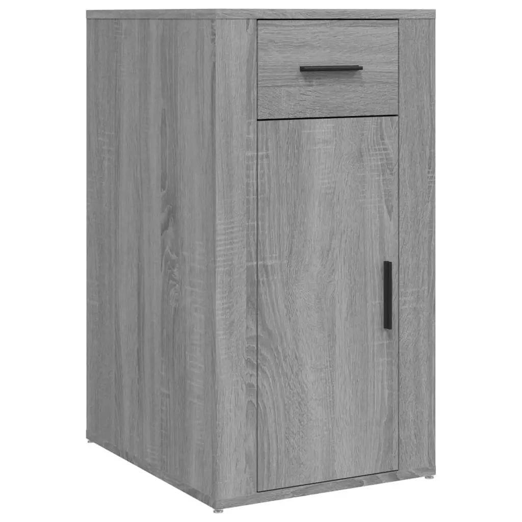 Desk Cabinet Grey Sonoma 40x49x75 cm Engineered Wood 816798