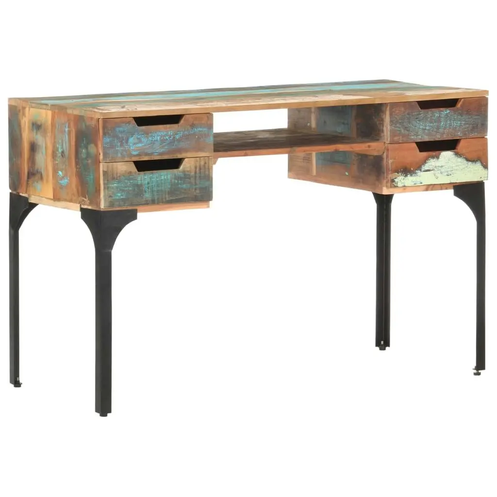 Desk 118x48x75 cm Solid Reclaimed Wood 320665