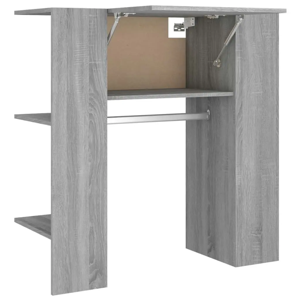 Hallway Cabinet Grey Sonoma 97.5x37x99 cm Engineered Wood 820515