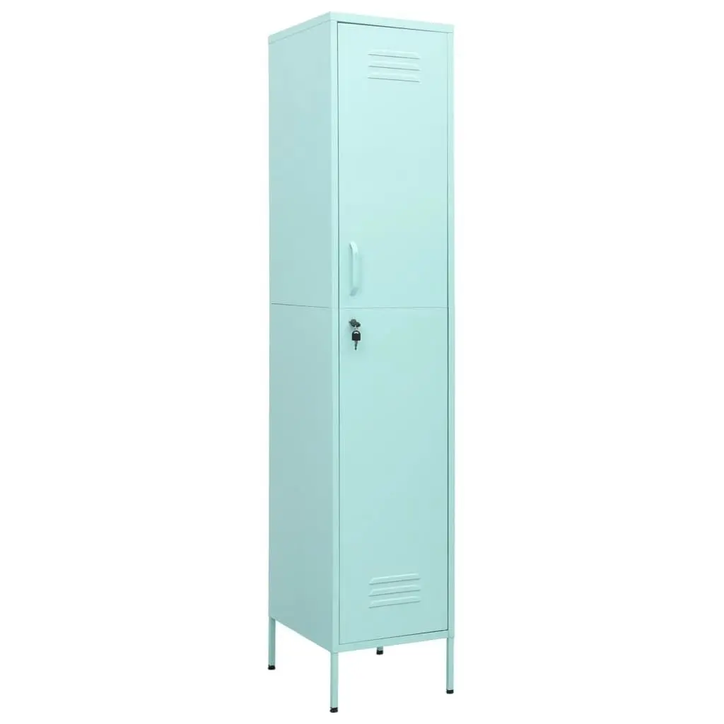 Locker Cabinet Mint 35x46x180 cm Steel 336257