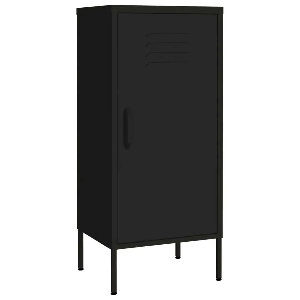 Storage Cabinet Black 42.5x35x101.5 cm Steel 336196