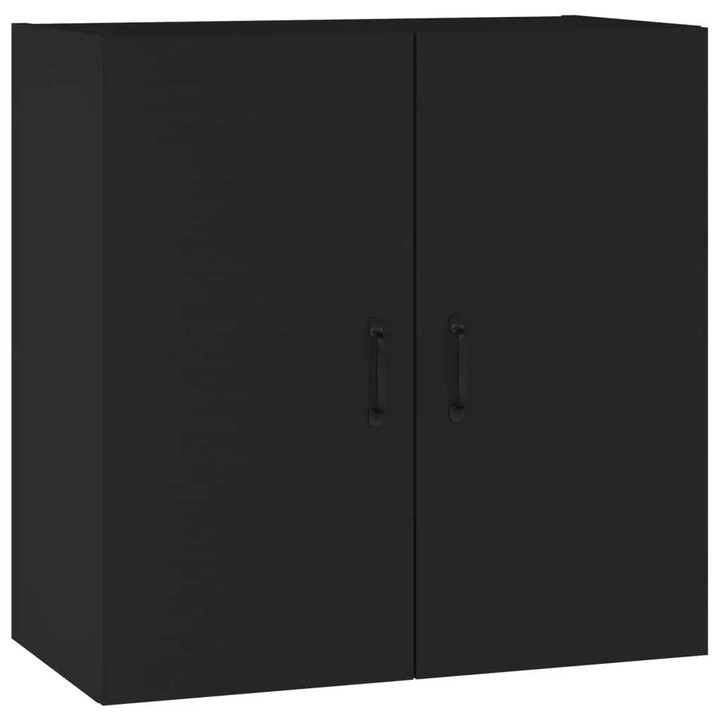 Wall Cabinet Black 60x31x60 cm Engineered Wood 812898