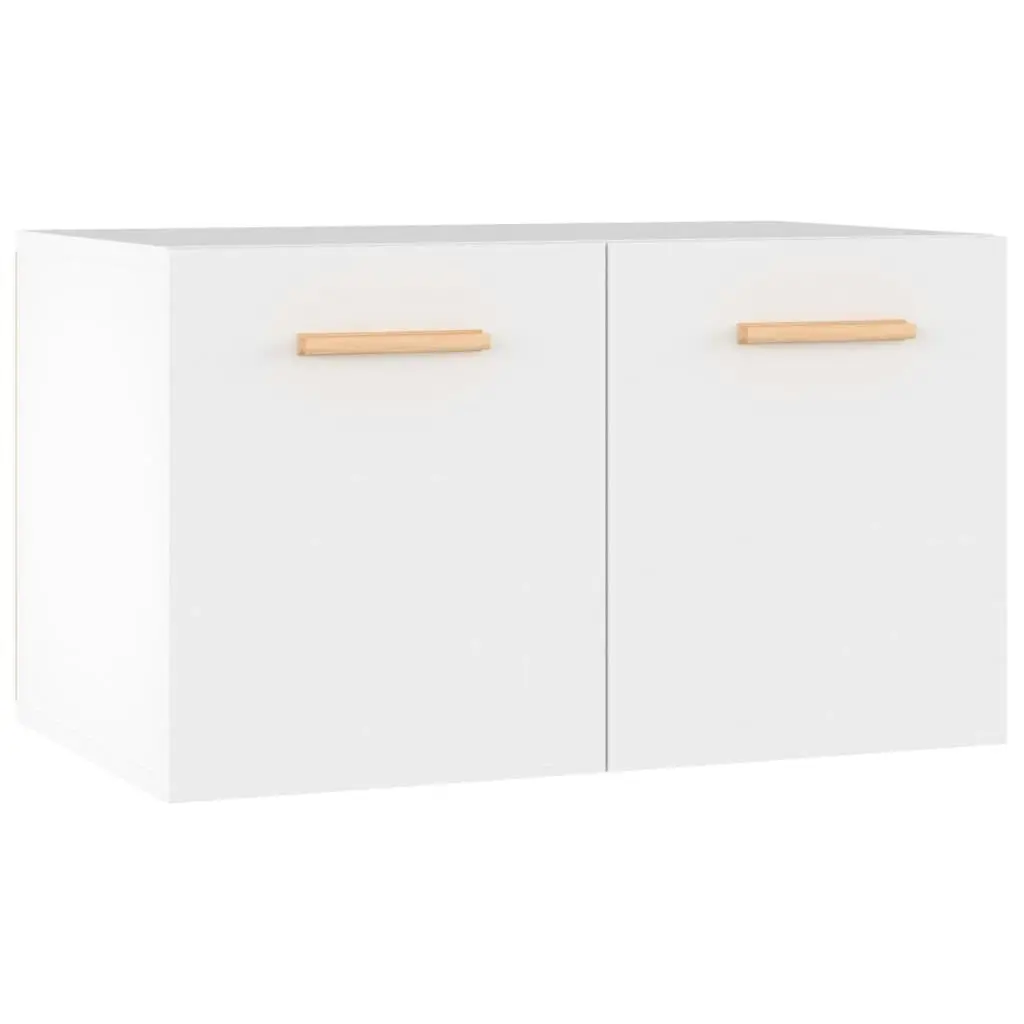 Wall Cabinet White 60x36.5x35 cm Engineered Wood 812906