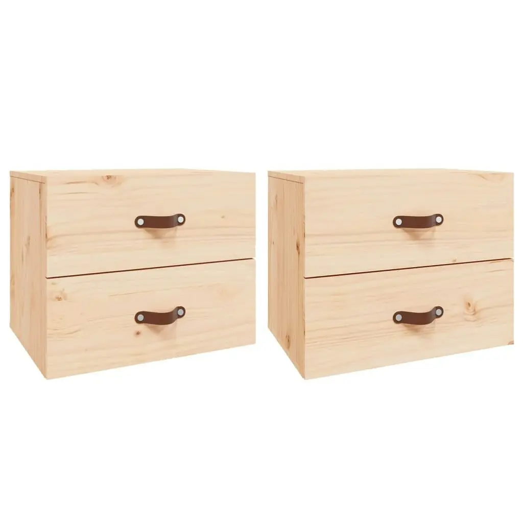 Wall-mounted Bedside Cabinets 2 pcs 50x36x40 cm 820977