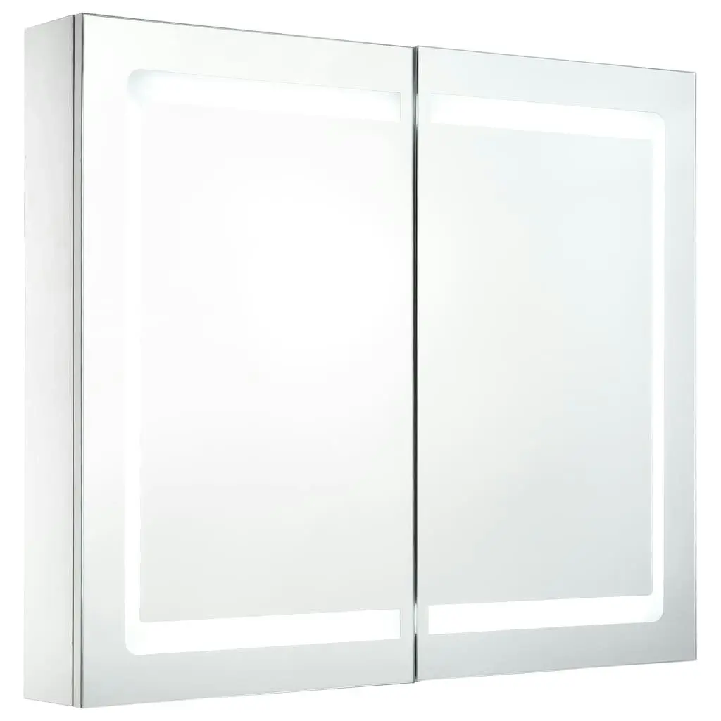 LED Bathroom Mirror Cabinet 80x12.2x68 cm 285123