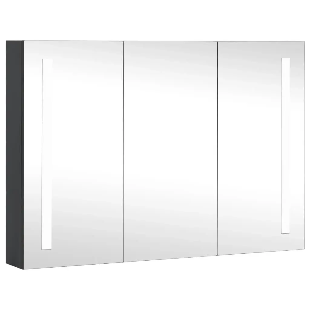 LED Bathroom Mirror Cabinet 89x14x62 cm 325544