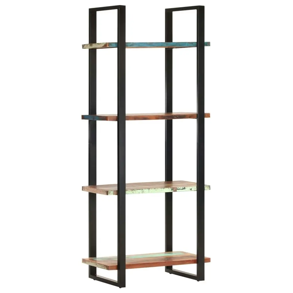 4-Tier Bookcase 80x40x180 cm Solid Reclaimed Wood 321061