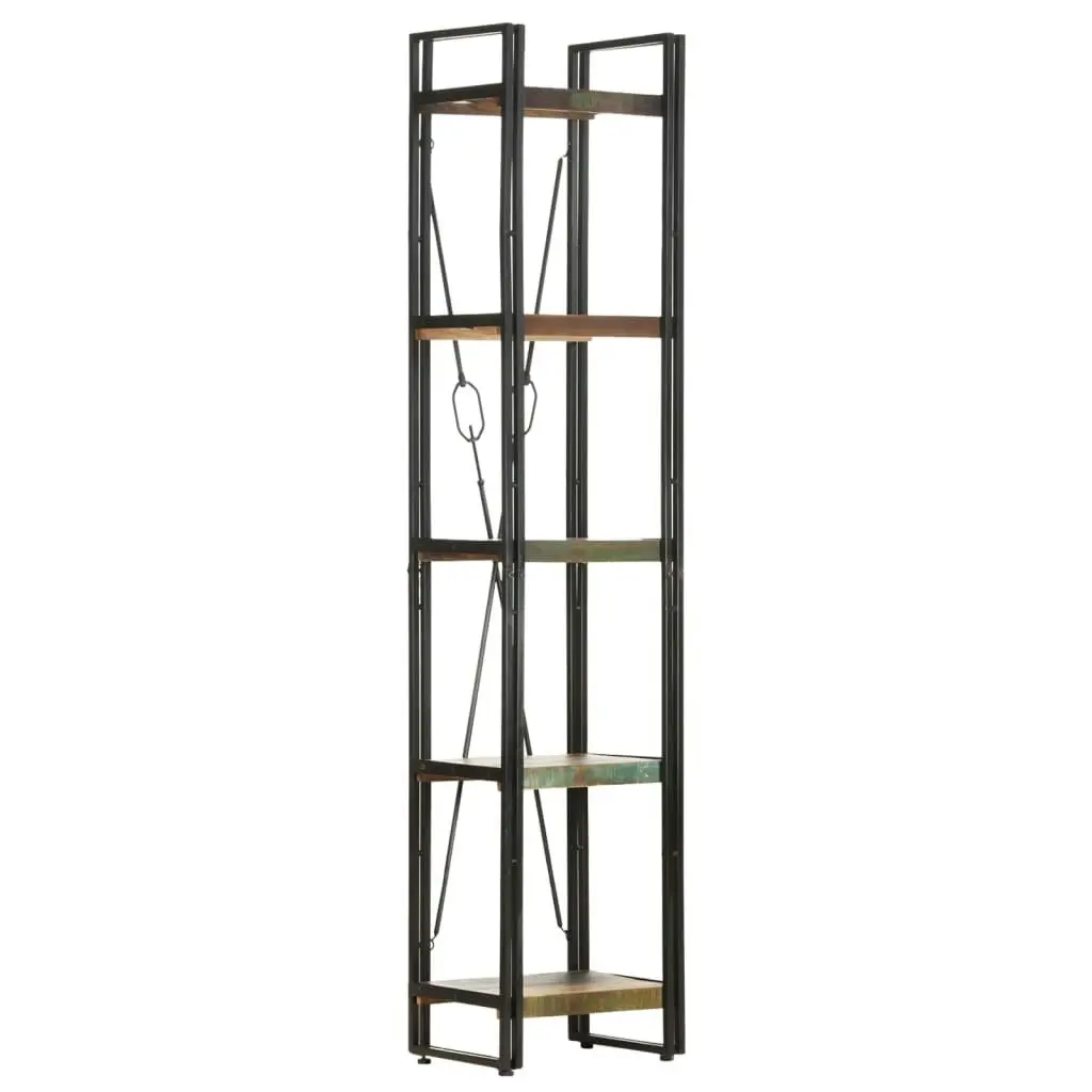 5-Tier Bookcase 40x30x180 cm Solid Reclaimed Wood 320629