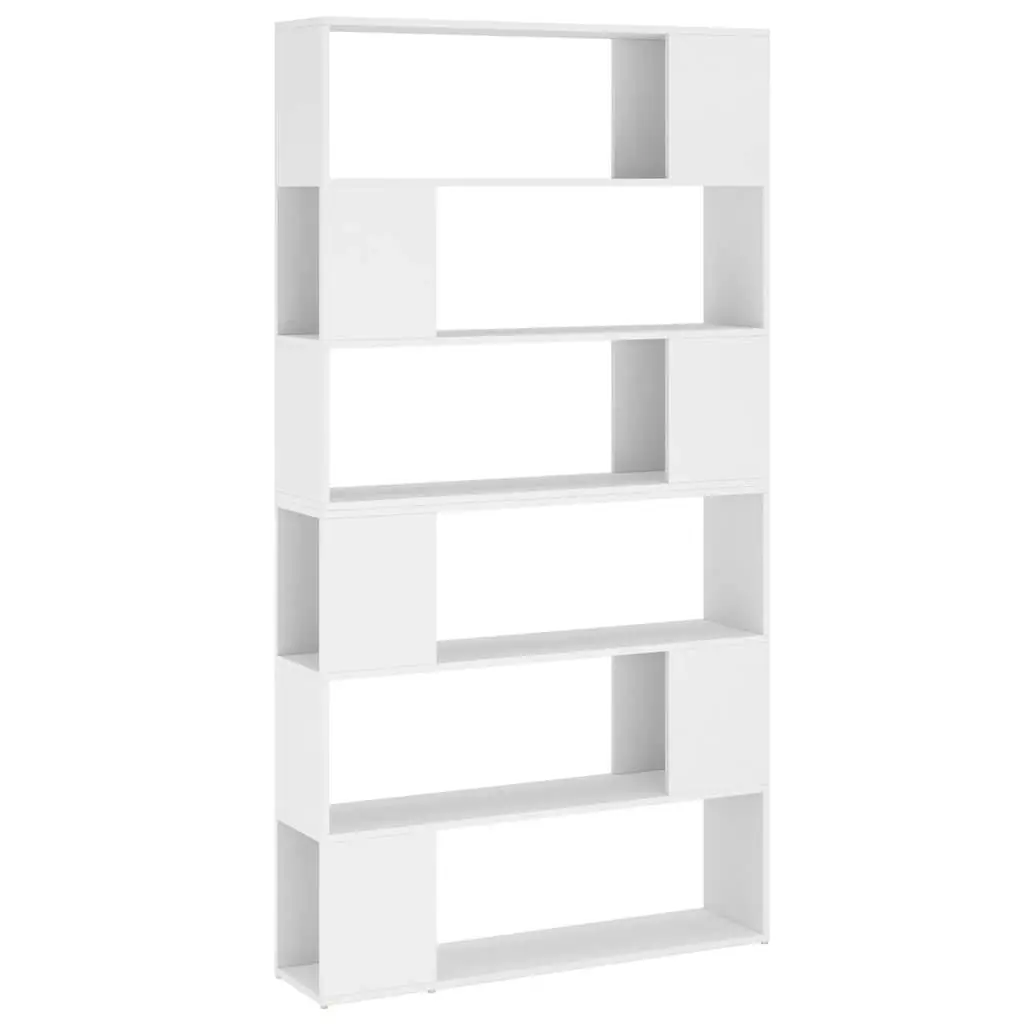 Book Cabinet Room Divider White 100x24x188 cm 3082071