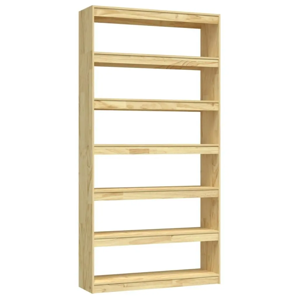 Book Cabinet/Room Divider 100x30x200 cm Solid Pinewood 808228