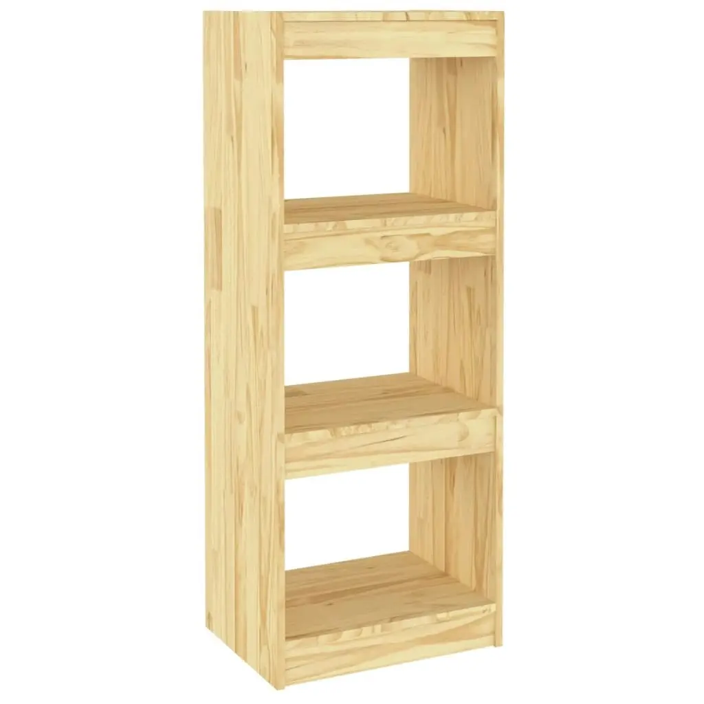 Book Cabinet/Room Divider 40x30x103.5 cm Solid Pinewood 808138