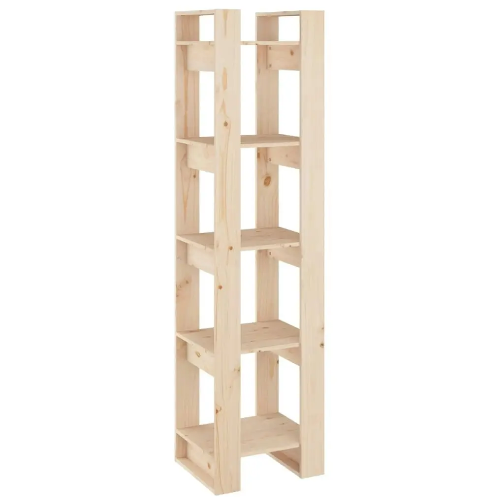 Book Cabinet/Room Divider 41x35x160 cm Solid Wood Pine 813869