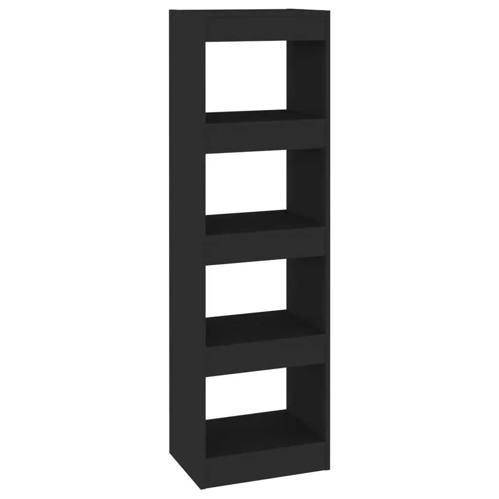 Book Cabinet/Room Divider Black 40x30x135 cm 811620