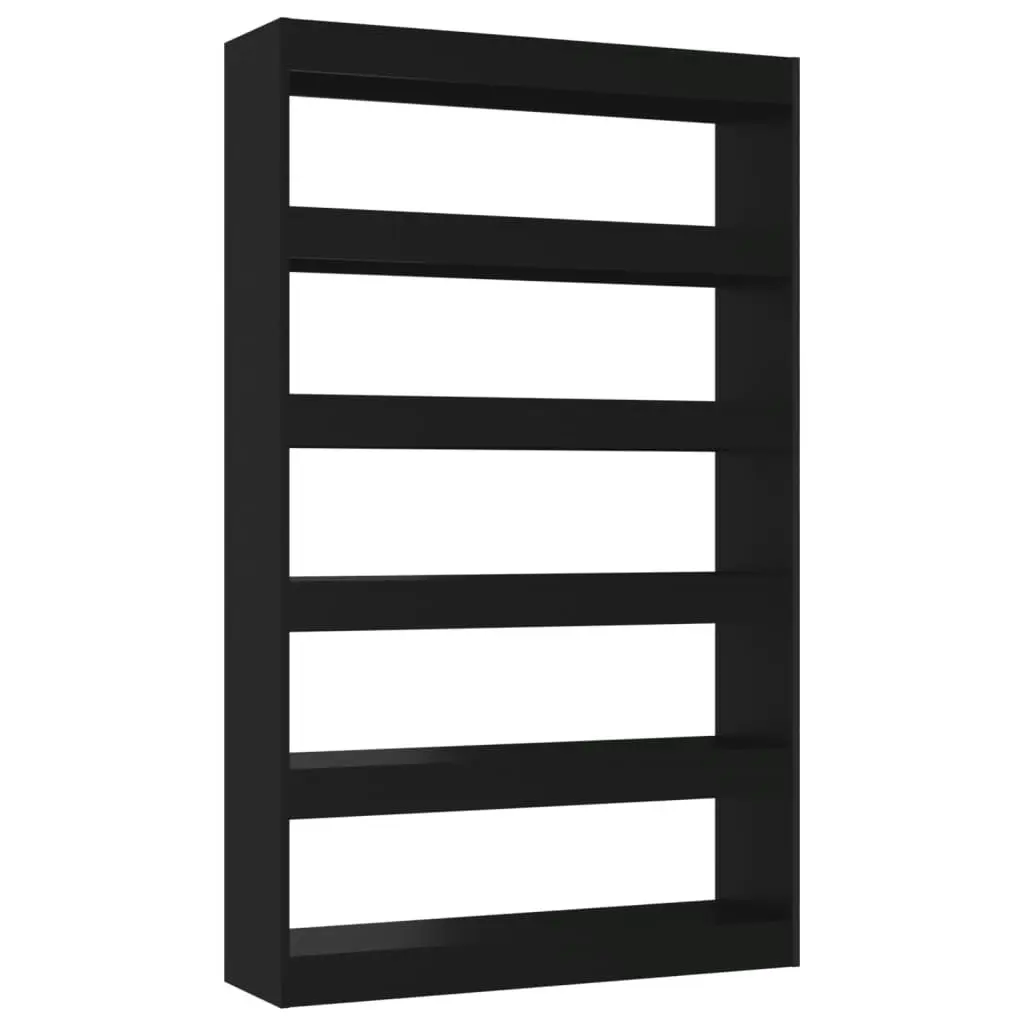 Book Cabinet/Room Divider Black 100x30x166 cm 811764