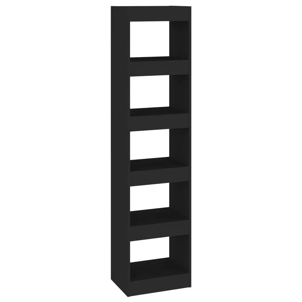 Book Cabinet/Room Divider Black 40x30x166 cm 811629