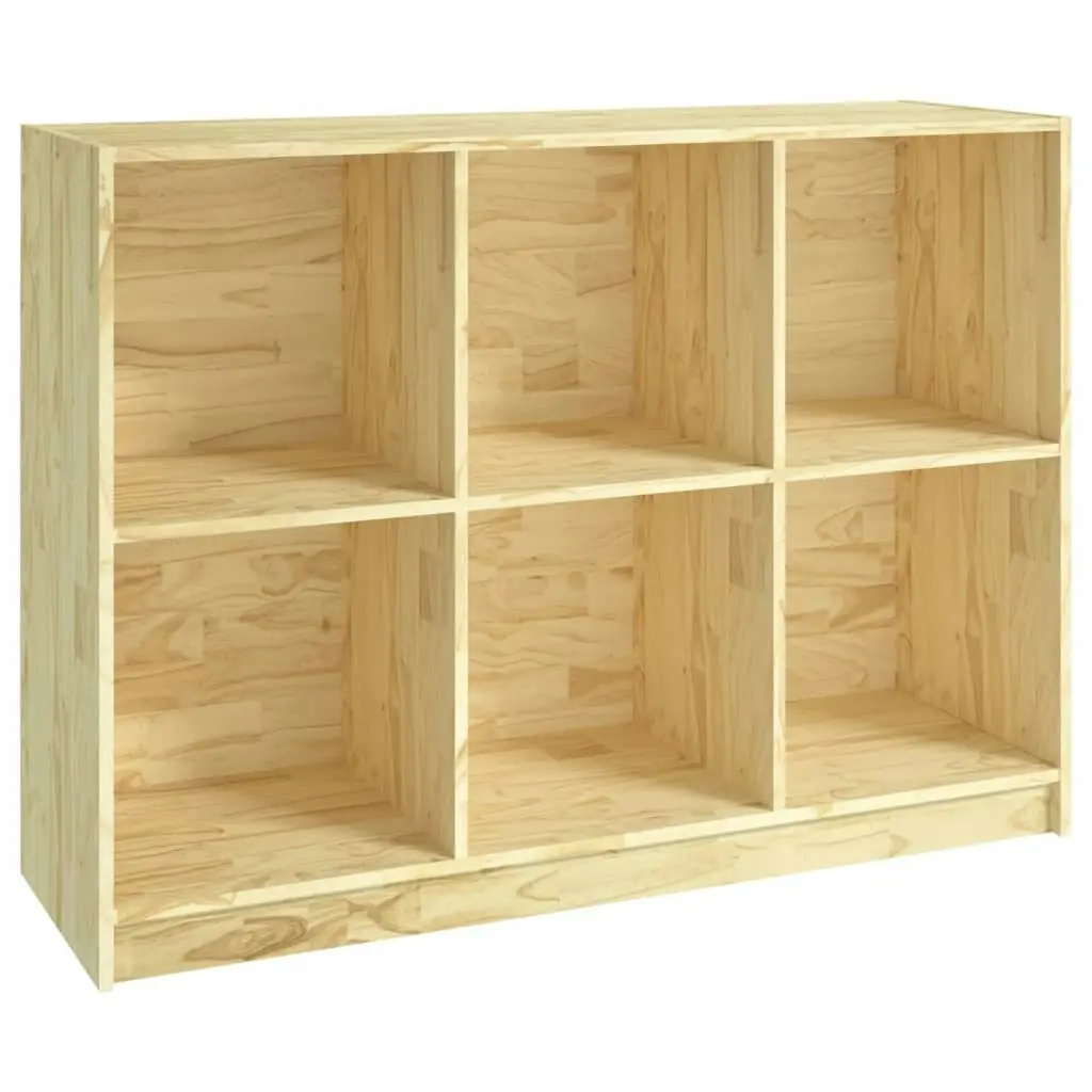 Book Cabinet 104x33x76 cm Solid Pinewood 809966