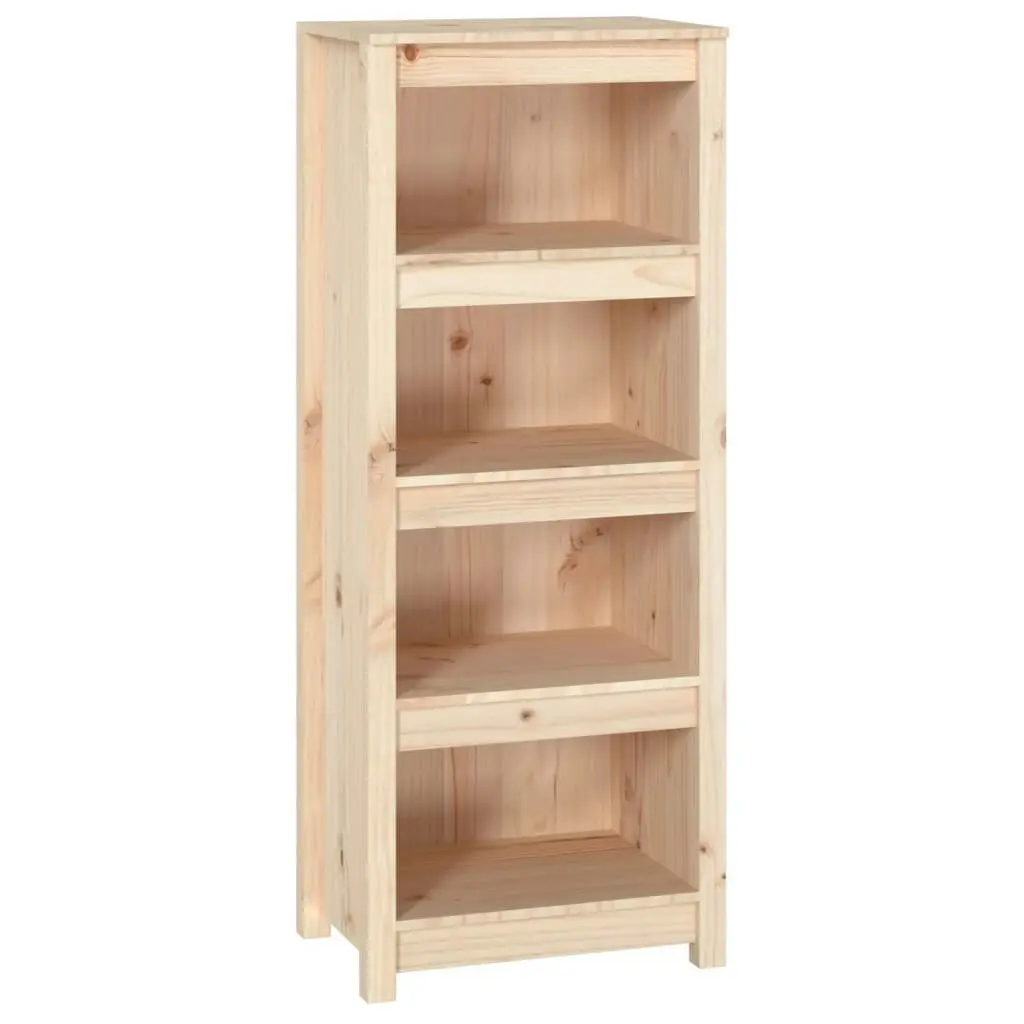 Book Cabinet 50x35x125.5 cm Solid Wood Pine 821709