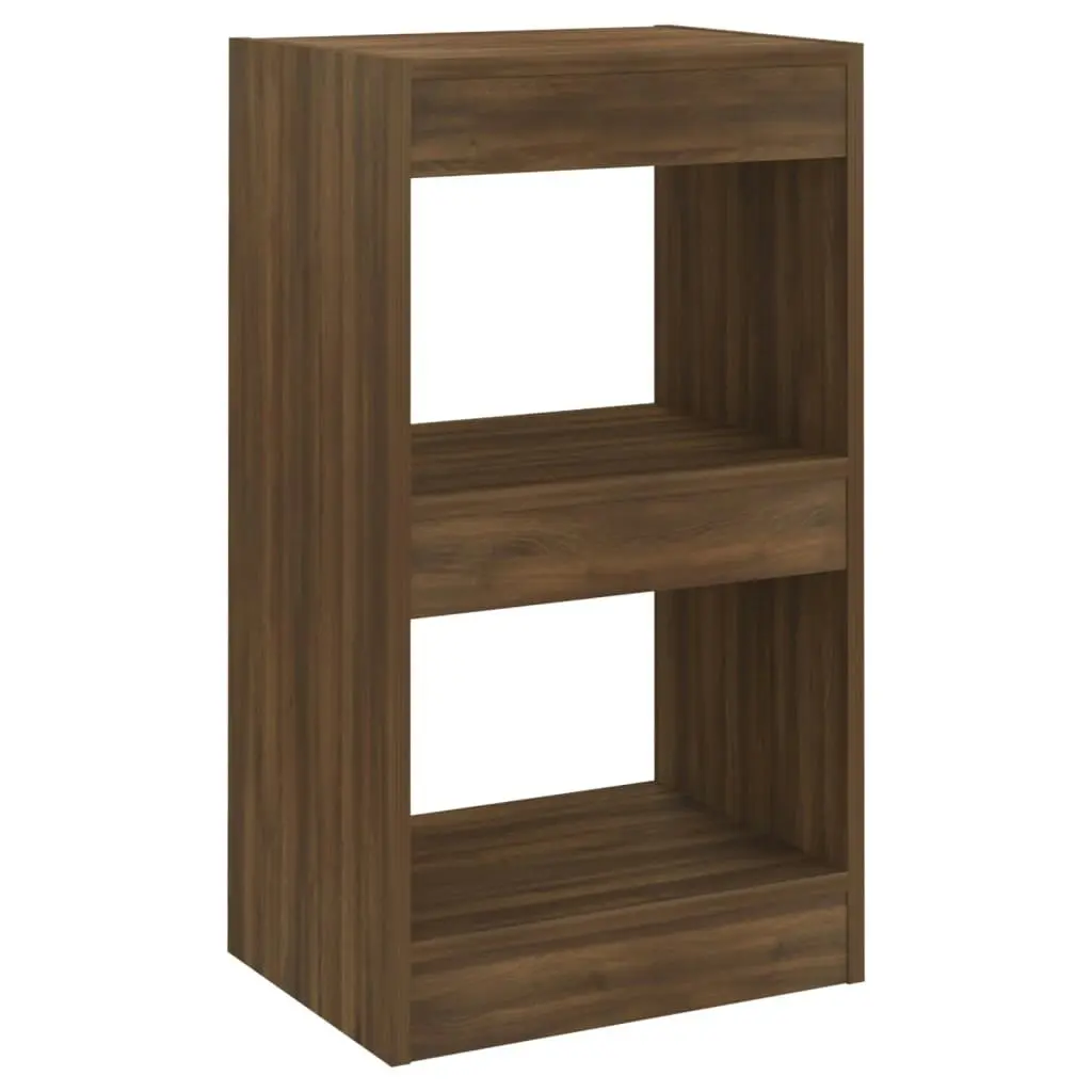 Book Cabinet/Room Divider Brown Oak 40x30x72 cm 813586