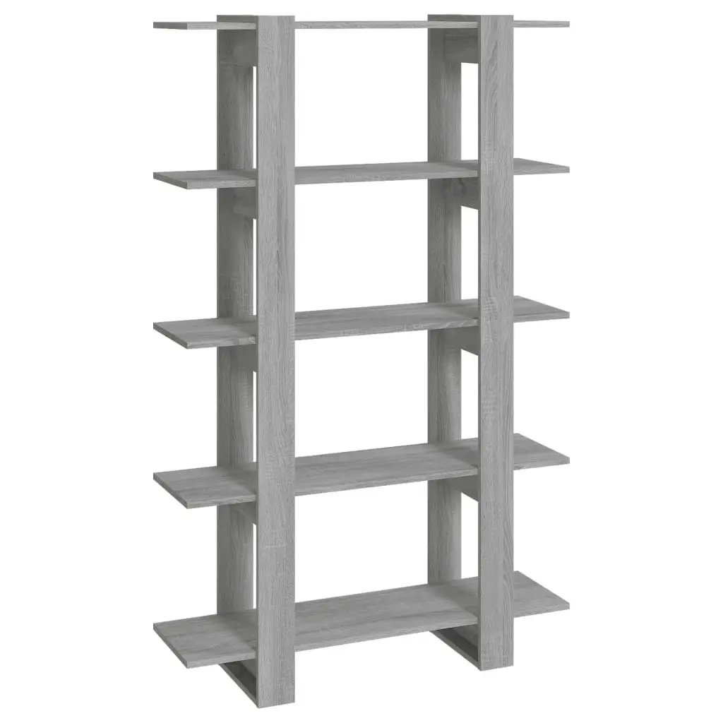 Book Cabinet/Room Divider Grey Sonoma 100x30x160 cm 813561