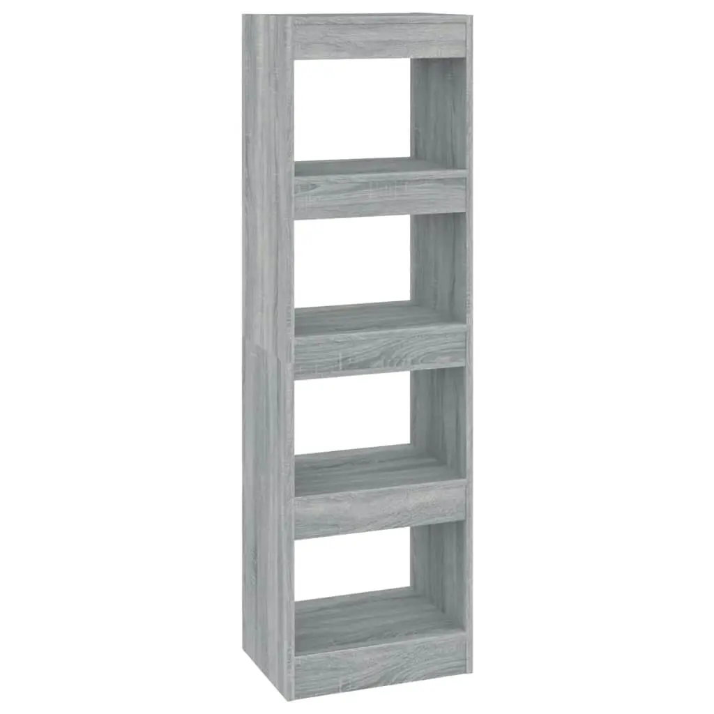 Book Cabinet/Room Divider Grey Sonoma 40x30x135 cm 813591